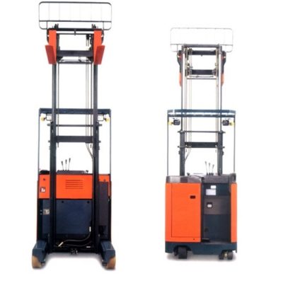 Xe nâng điện 2 tấn lên cao 3m có khung càng treo