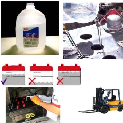 nước châm bình acquy