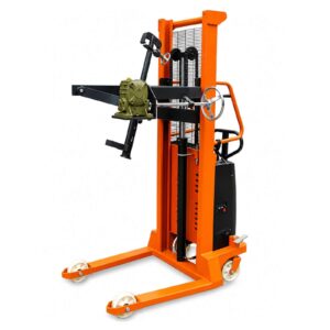 Xe Điện Nâng Thùng Phuy Lên Cao 2.5m Và Quay Đổ Chất Lỏng
