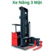 Xe nâng điện đứng lái xúc 3 mặt