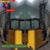 Xe nâng điện đứng lái kho lạnh 3m