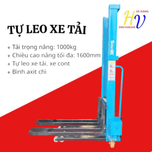 Xe nâng tự leo 1 tấn