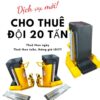 Cho thue con đội 20 tấn