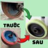 Hình ảnh bánh trước và sau khi bọc