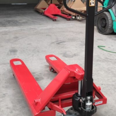 Xe nâng tay 5 tấn màu đỏ niuli giá rẻ